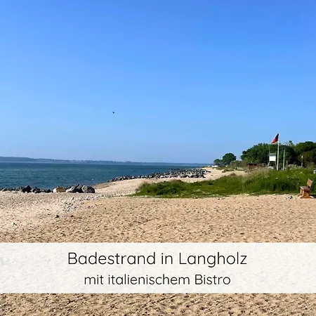 Ostseestrandlaeufer - In Langholz - 400m Zum Apartament *